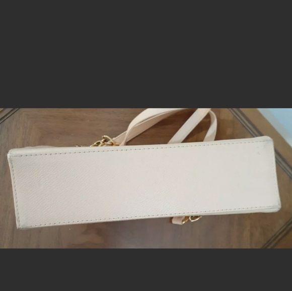 MCM Munchen Rare Vintage Pink Blush Gold Chain Shoulder Bag - Picture 6 of 12